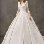 لباس عروس عربی پرنسسی